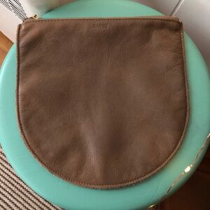 Leather Baggu U Pouch